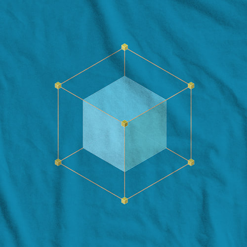 3D Vertex Cube T-shirt