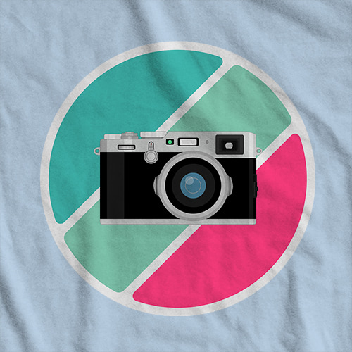 Flat Design Camera T-shirt