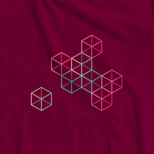 Isometric Cubes T-shirt