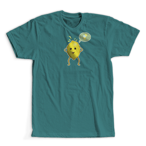 anxiety lemon t-shirt